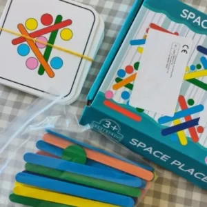 Ontvangen Houten Regenboog Stok Puzzel van klant D***e.