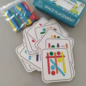 Ontvangen Houten Regenboog Stok Puzzel van klant L***a.