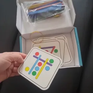 Ontvangen Houten Regenboog Stok Puzzel van klant L***s.