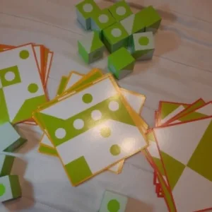Ontvangen Verborgen Blok Patroon Match Puzzel van klant J****a.
