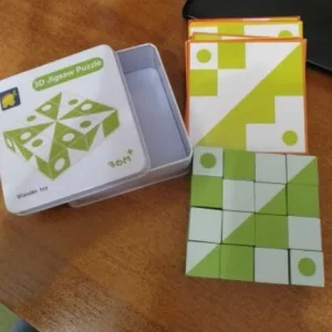 Ontvangen Verborgen Blok Patroon Match Puzzel van klant D***e.