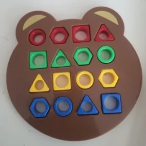 Ontvangen vorm- & kleurmatchende puzzelspeelgoed van klant C****e.
