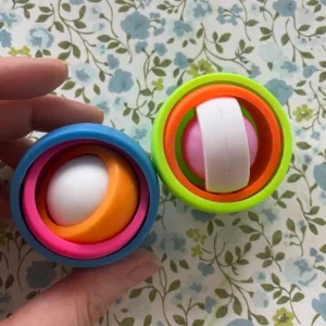 Ontvangen Infinite Flip Ball Finger Fidget Spinner van klant B***b.