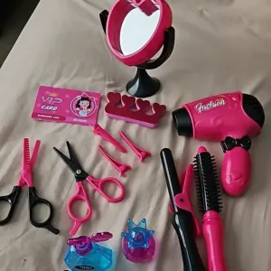 Ontvangen Beauty Salon Pretend Hairdressing Play Set van klant J***n.