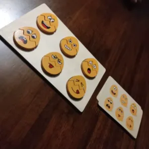 Ontvangen Emotie Matching Puzzel Spel van klant F***k.