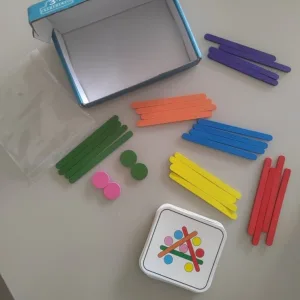 Houten Regenboog Stok Puzzel ontvangen van klant E***a.
