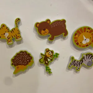 Ontvangen Foam Dieren Badtijd Stickers van klant J**i.