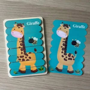 3D Houten Strip Cartoon Puzzel ontvangen van klant T***a.