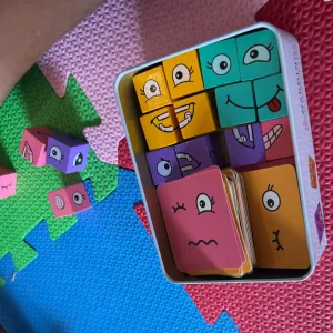 Ontvangen Expressie Puzzel Bouwblokken Spel met Bel van klant S****n.
