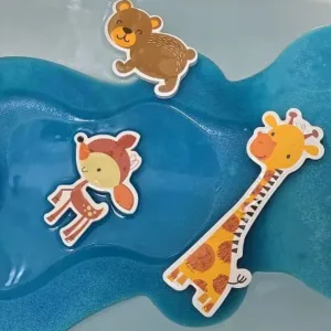 Ontvangen Foam Dier Badtijd Stickers van klant A****i.
