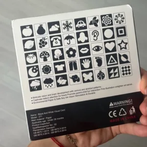 Ontvangen zwart-wit contrast visiekaarten van klant T***e.