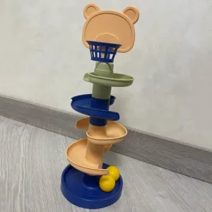 Ontvangen Montessori Draaiende Baan Rollende Bal Speelgoed van klant J***e.