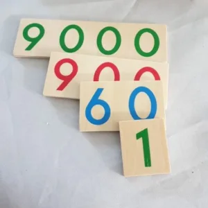 Ontvangen Houten Nummers Kaart voor Wiskunde Leren van klant T***e.