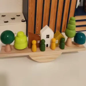 Ontvangen Montessori Stapelspeelgoed Houten Blokken van klant R***e.
