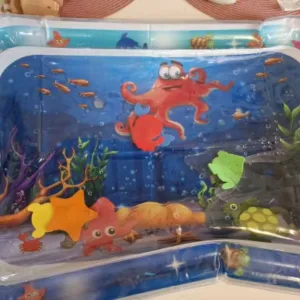 Ontvangen Opblaasbare Tummy Time Water Speelmat van klant B****a.