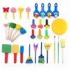 paint brush set, paint sponge, drawing set