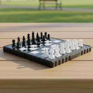 magnetic chessboard, portable chessboard, magnetic travel chess board