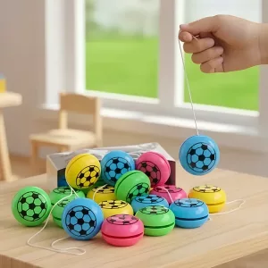 15 stuks Mini Voetbal Yo-Yo Ballen voor Kinderen