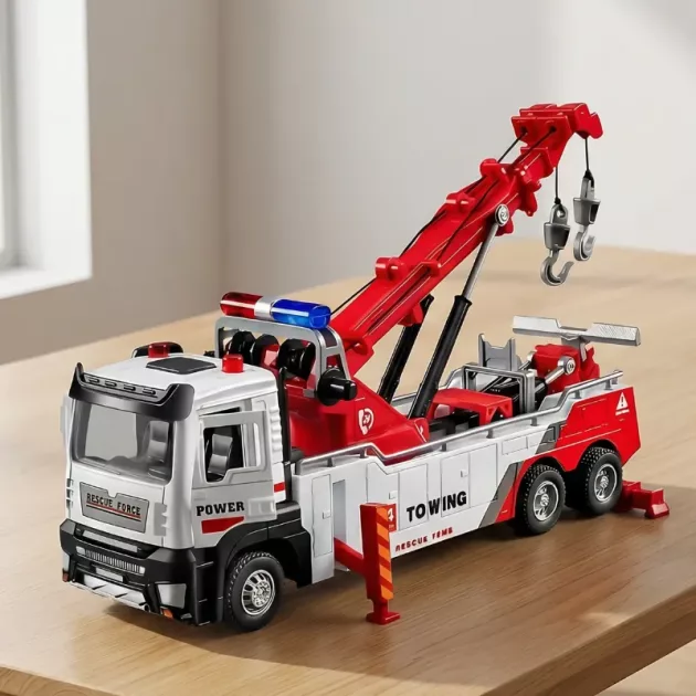 toy tow truck with hook