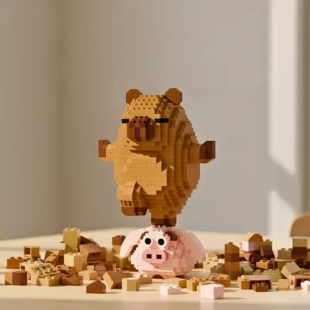 capybara building blocks