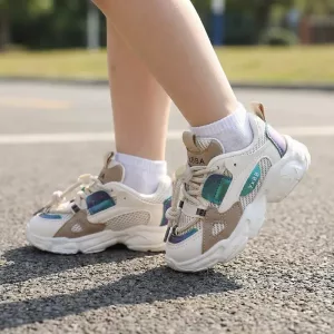 Comfortabele Mesh Sneakers Flexibele Lichtgewicht Kinderschoenen