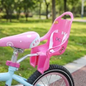 Achterzitje voor pop op de fiets